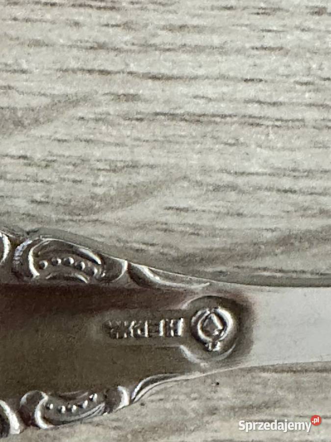 Sztućce radzieckie platerowane z lat PRLu łódzkie