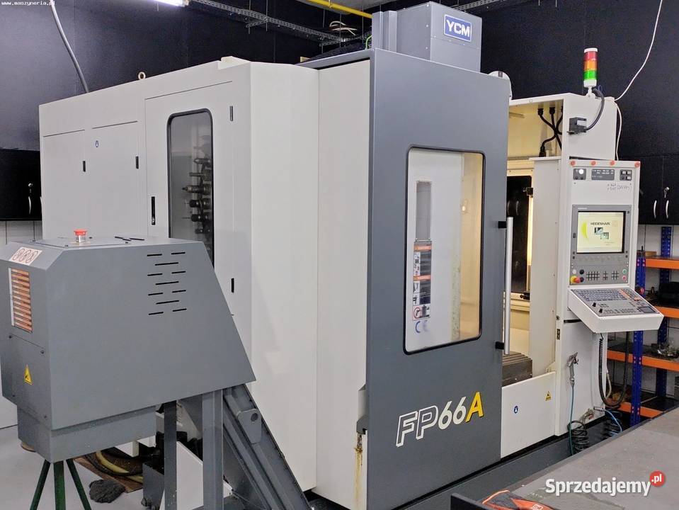 Centrum obróbcze pionowe CNC YCM FP66A dolnośląskie Jelenia Góra