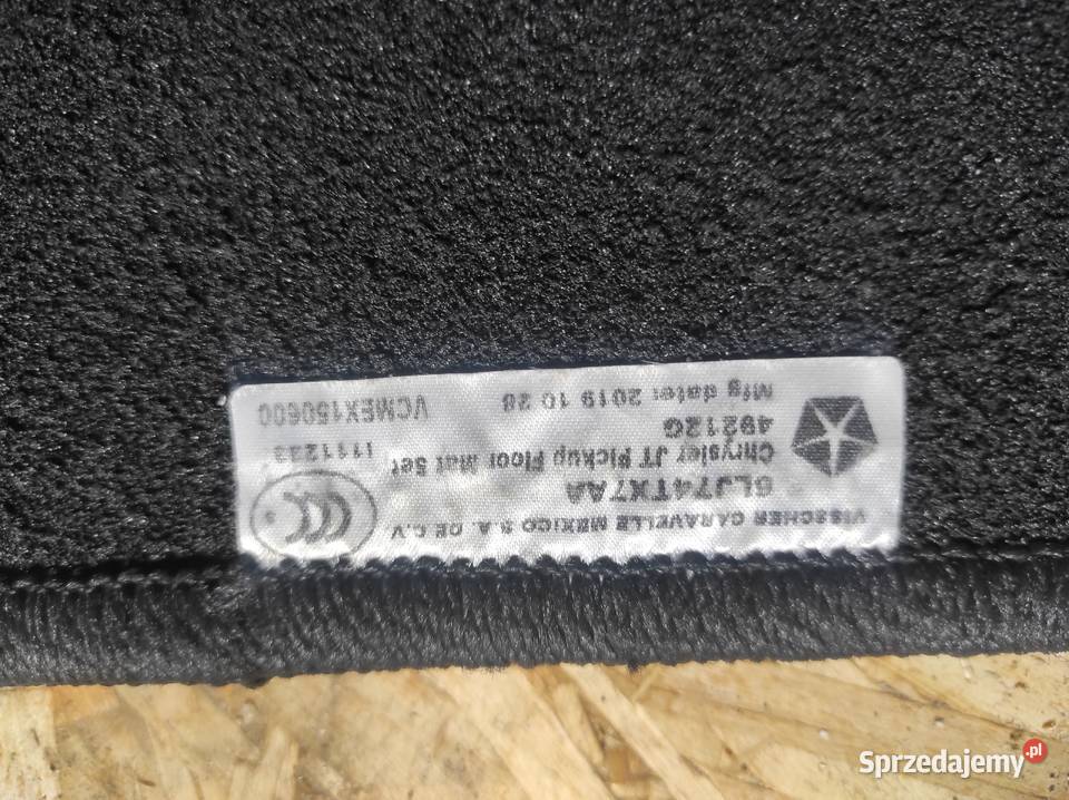 Dywaniki jeep Wyposażenie wnętrza Lubartów