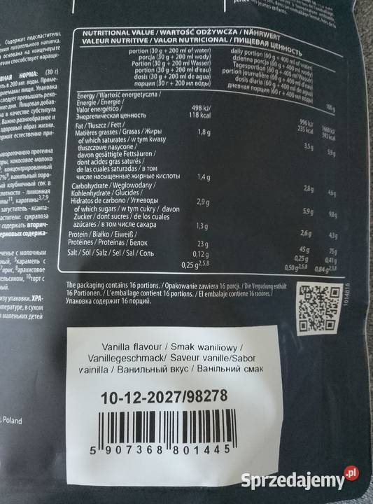 Gryfy hantli odżywka białkowa NOWE Warszawa sprzedam