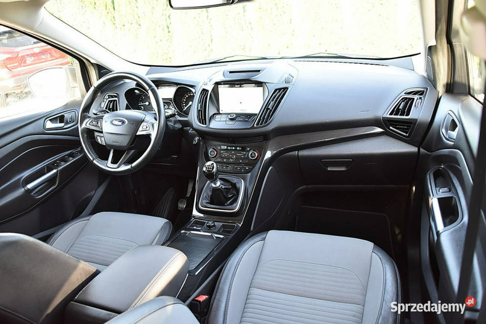 Ford Kuga 20TDCI Titanium Półskóra FulLed Navi centralny zamek Nowe Kucice