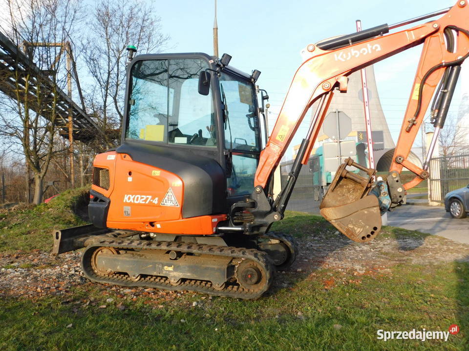 mini koparka Kubota kx0274 2020 Kraków małopolskie