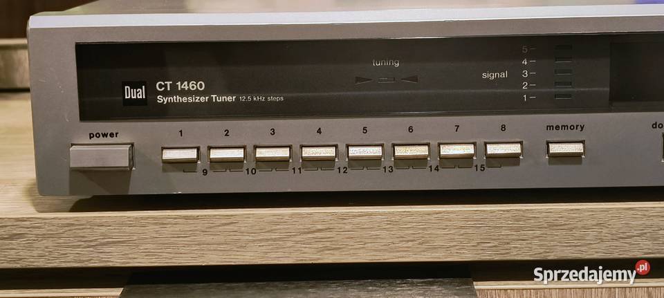 Dual CT 1460 tuner cyfrowy vintage Do naprawy Piotrków Trybunalski