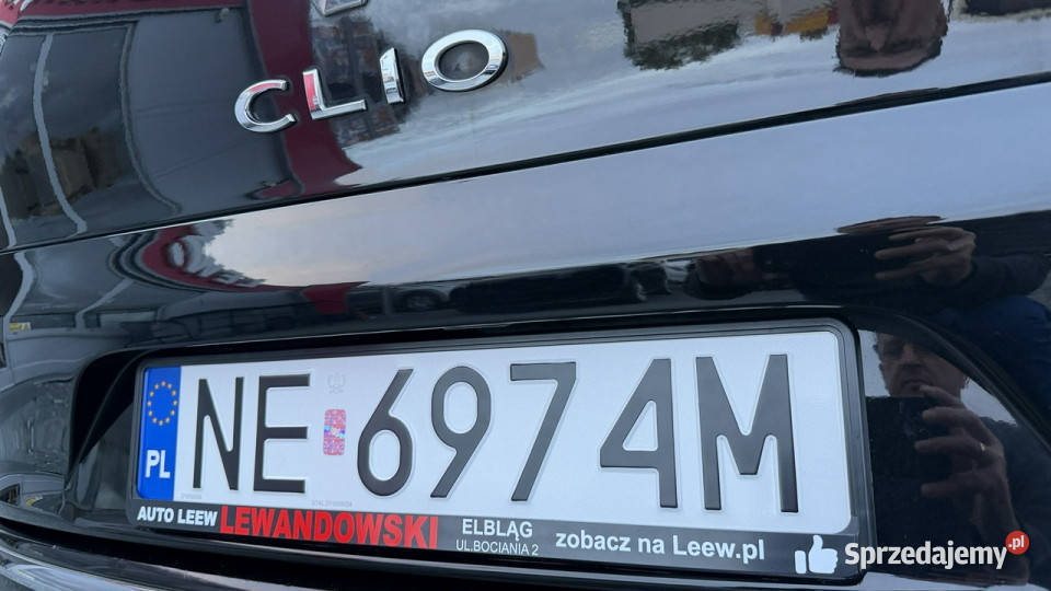 Renault Clio Benzyna Zarejestrowany Ubezpieczony światła przeciwmgielne Elbląg sprzedam