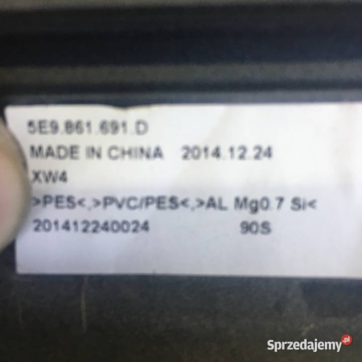 Skoda Oktavia 3 12 roku Roleta Siatka Bagażnika rolety bagażnika Luzino sprzedam