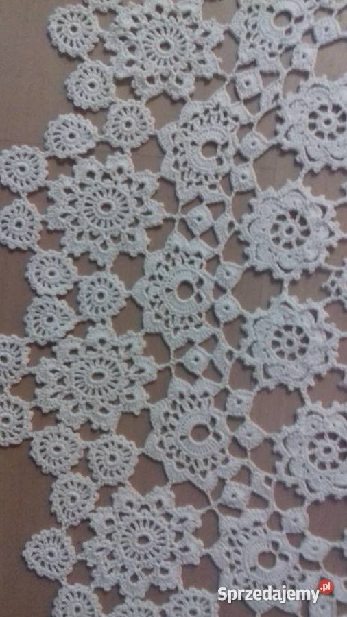 serweta okrągłarękodzieło Skoczów