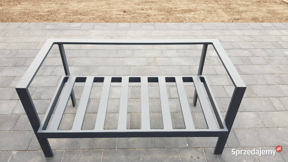 Meble stalowe do ogrodu ławki sofy fotele ławy łódzkie sprzedam