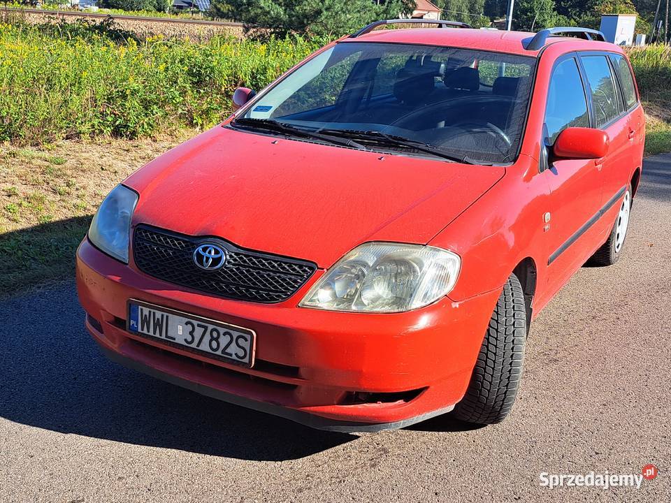 Sprzedam ładną Toyota corolla 14 benzyna 2004r mazowieckie sprzedam