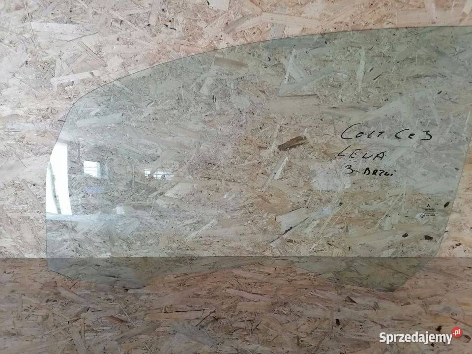 Szyba Drzwi Lewy Przód Mitsubishi Colt CZ3 VI 08 wielkopolskie