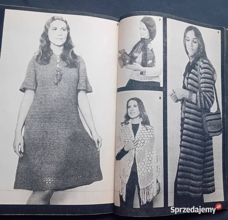 Irena Szpak Roboty szydełkowe Watra 1977 r Koźminek
