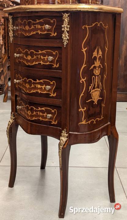 ładna komoda intarsjowanasklep Dąbrowa Górnicza śląskie sprzedam