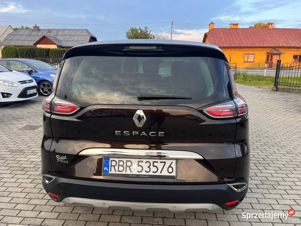 Renault Espace V 16 Energy dCi 160 EDC Business Rok produkcji 2016 podkarpackie Stara Wieś