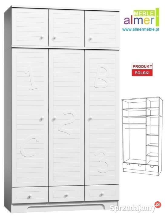 SCHOOL N10N szafa dziecięca 120x53 w227 Łuków sprzedam