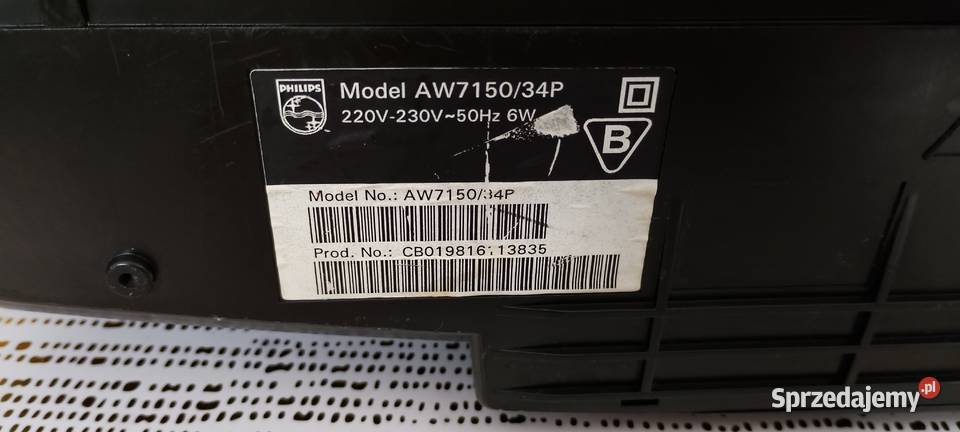 Klasyk lat 90 Philips AW7150 Stan Kolekcjonerski Radioodtwarzacze Wąbrzeźno