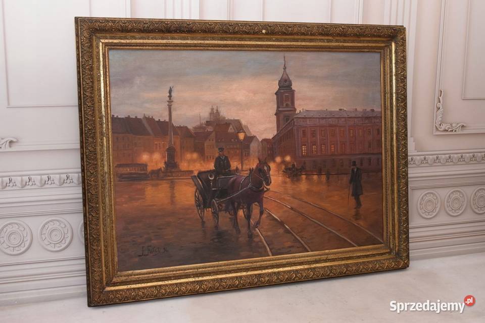 J Fałat Kolumna Zygmunta Warszawa Stary Polski Kraków
