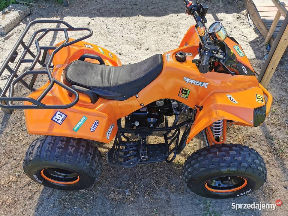 Quad 125 rama XXI biegi 31 koła 8 Rok produkcji 2016 Miejska Górka