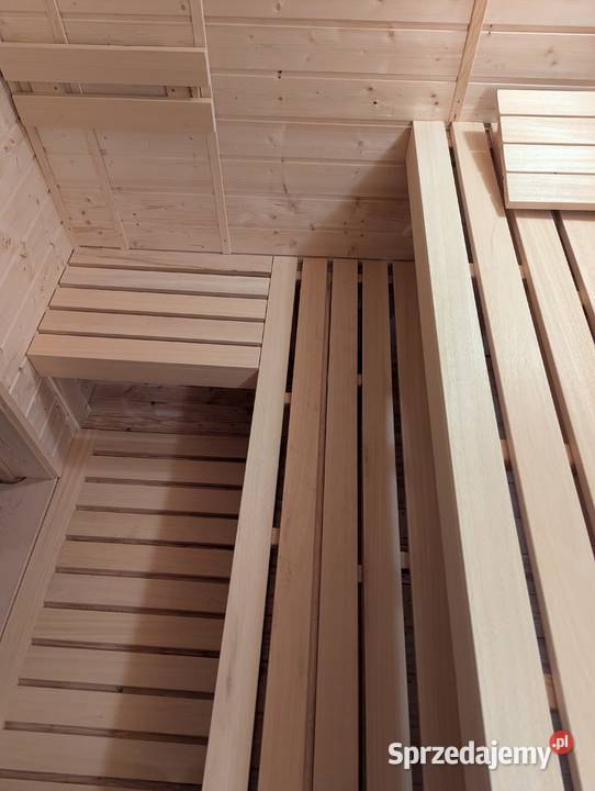 Sauna ogrodowa fińska premium izolowana 8kw Oleśnica sprzedam
