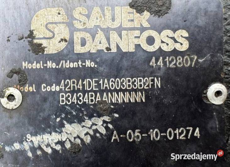 SAUER DANFOSS 42R41DE1A603B3B2FN B3434BAANNNNNN wielkopolskie Poznań