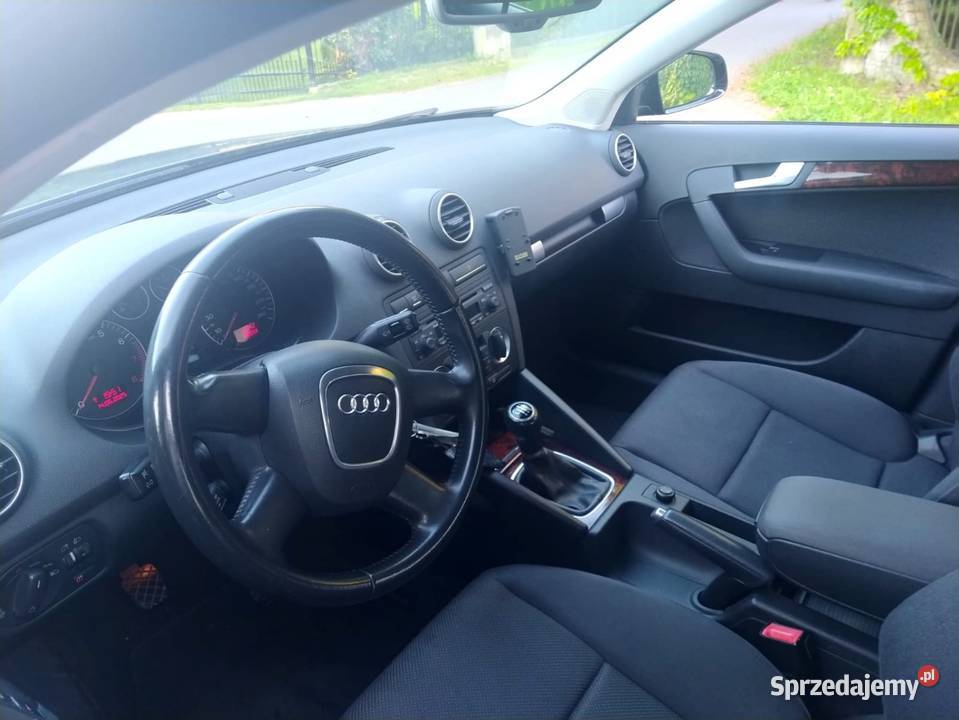 Audi A3 sportback 2 0 benzyna climatronic czarny Legnica sprzedam