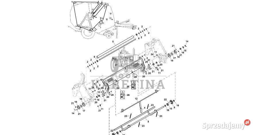 John Deere 960 Koło zapadkowe DC209062 System Jastrzębniki sprzedam