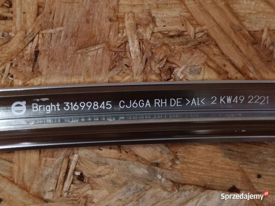 VOLVO XC90 19 LISTWA WYKOŃCZENIOWA CHROM DRZWI wielkopolskie Pleszew