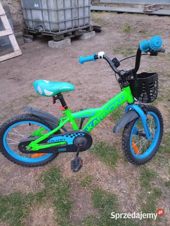 Rowerek dziecięcy Karbon Polski Koła 16 stalowa Dąbrowa Górnicza