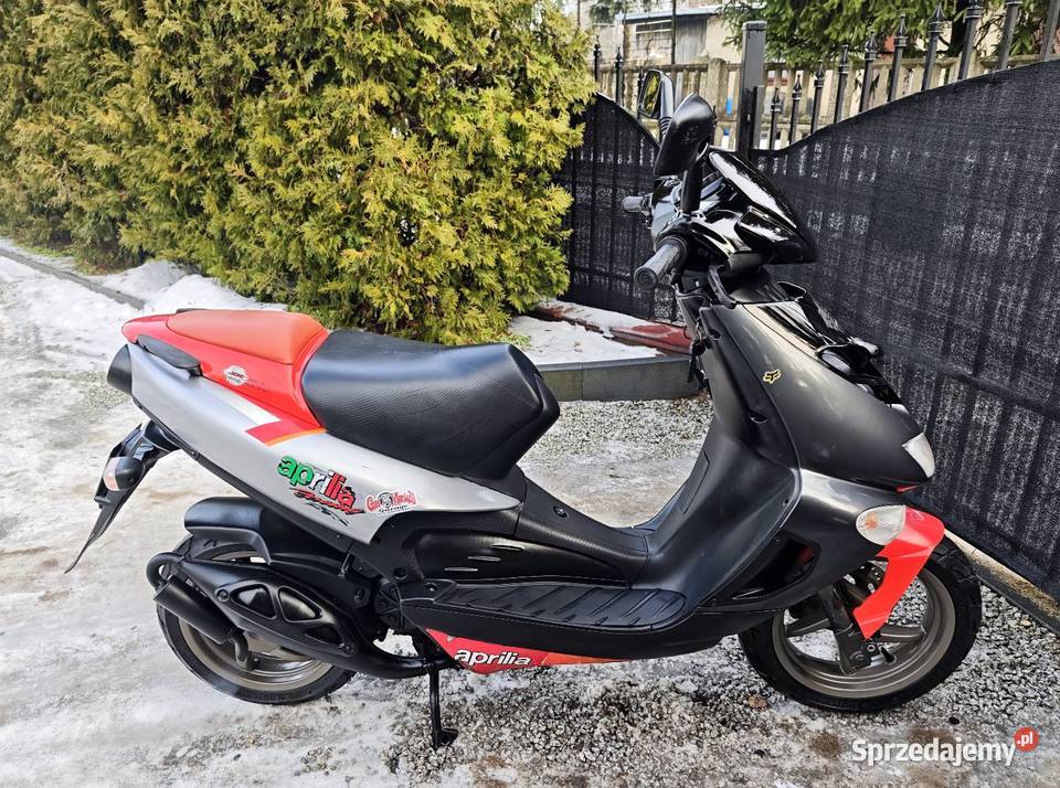 Skuter Aprilia SR Racing 50cc 2007r 2T Piaggio Łask