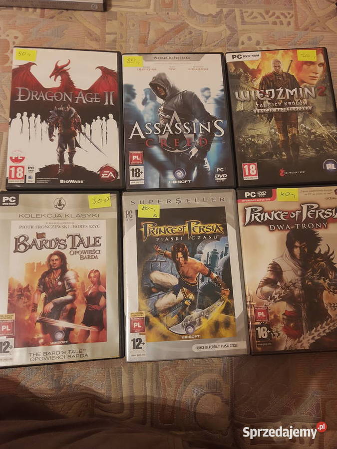 Gry PCDVDROM Kampinos sprzedam