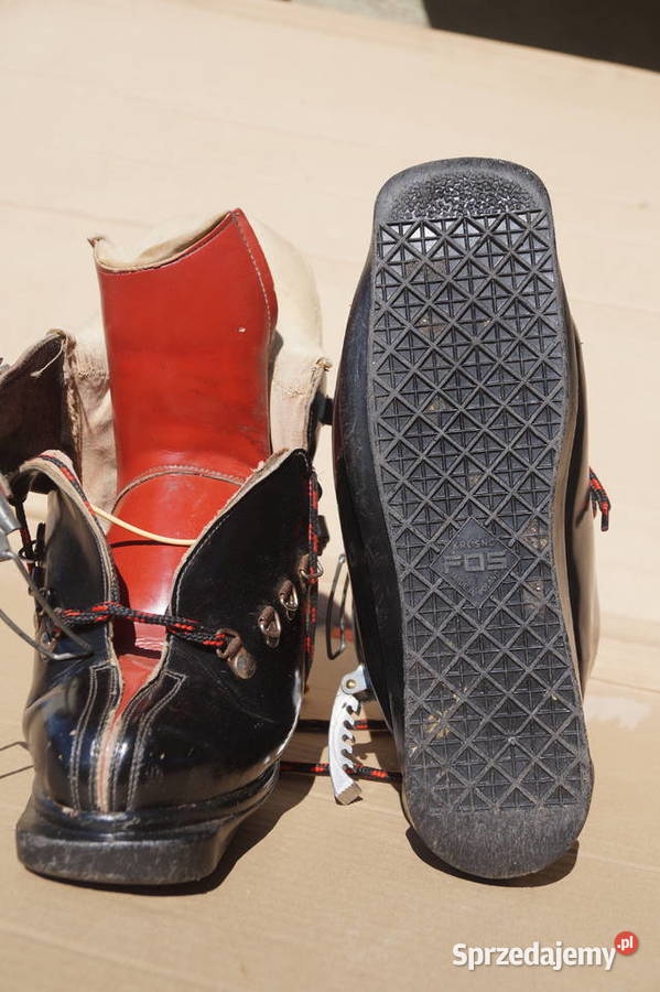 Buty narciarskie stare FOZ 37 Pruchnik