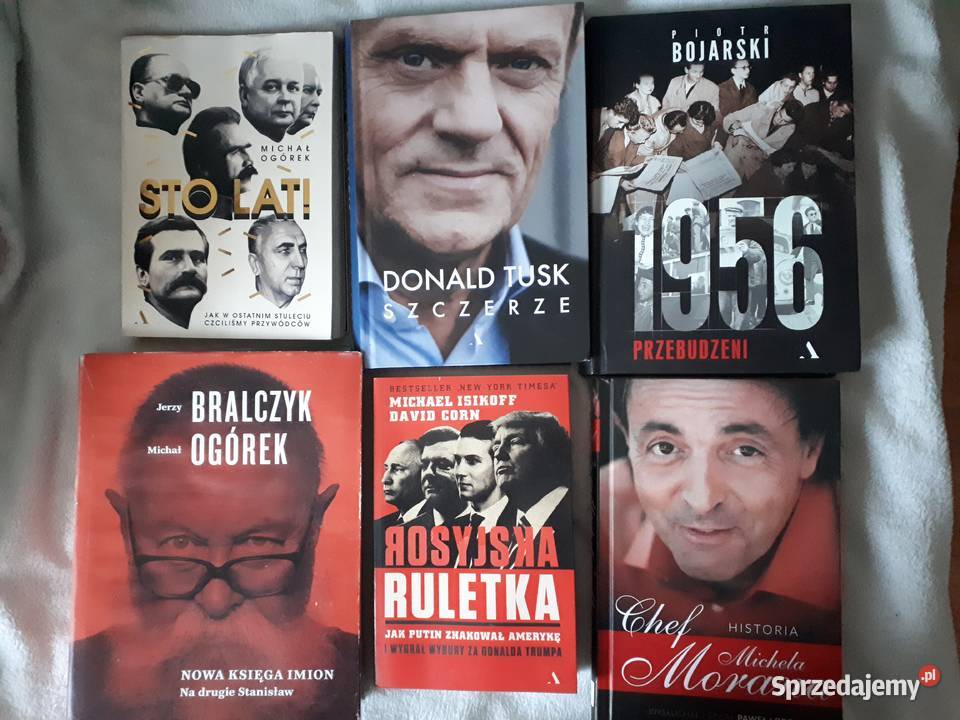 Zestaw super książek na zimowe wieczory Tusk i mazowieckie Pruszków