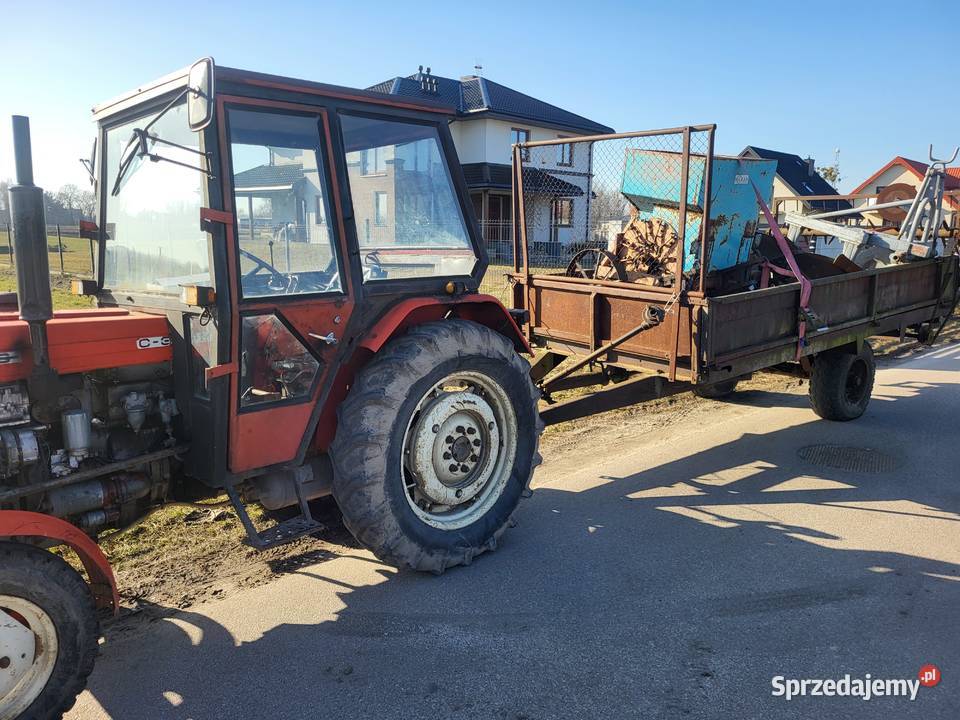 Rozrzutnik obornika jednoosiowy platforma Wiskitki