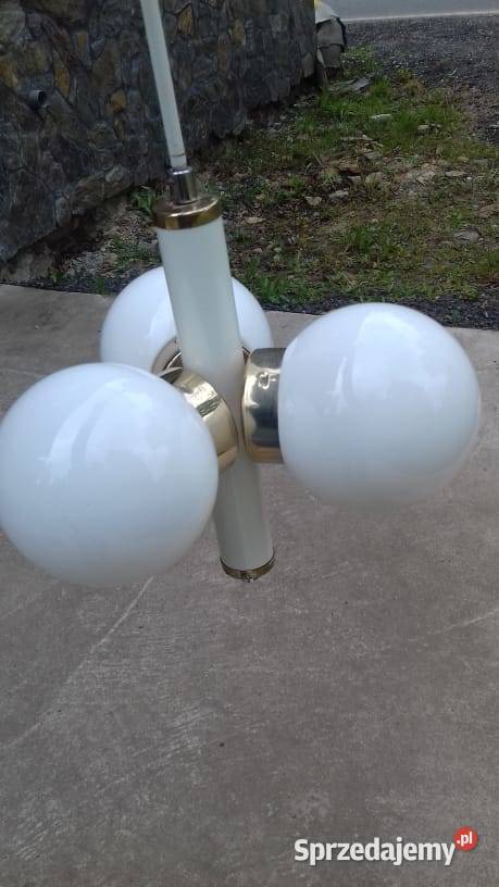 Retro lampa wiszaca z 1970 roku firmy Kamenick Lubań