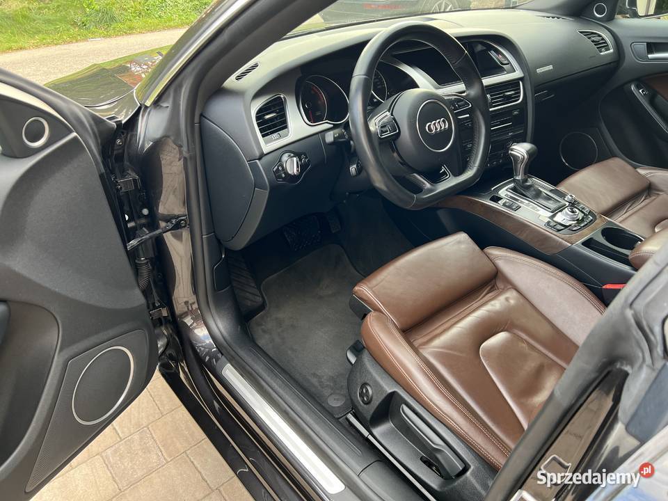 20 TDI 190 QUATTRO Brązowe skóry łopatki zmiany A5 Kańczuga