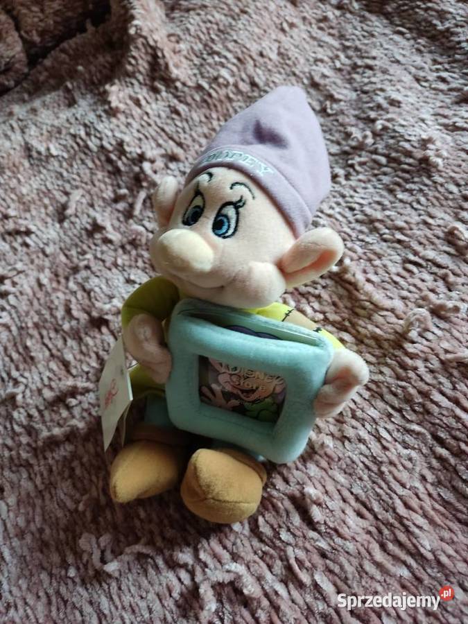 Maskotka pluszowa Gapcio Dopey z kwadratowa opolskie Głuchołazy sprzedam