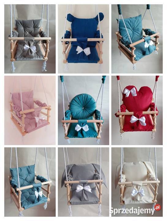 Huśtawka dzieci 3w1 różne wzory Tkanina  Wałbrzych