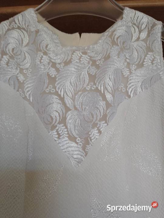 Śliczna biała sukienka Spódnice i sukienki Częstochowa