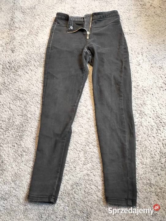 Spodnie jeansowe damskie czarne 40 Sinsay Rozmiar 40(L) Nagradowice