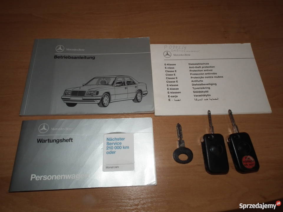 Zadbany Mercedes W124 E200 Diesel 1995r ABS Radomsko