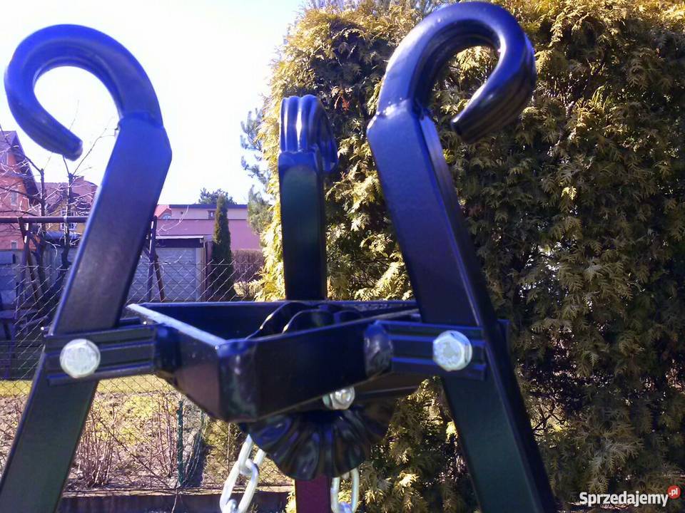 Grill kuty na trójnogu o wysokosci 225 z rusztem śląskie Częstochowa sprzedam