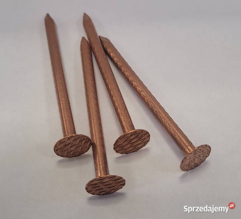 42x65 Gwoździe miedziane duża główka śląskie