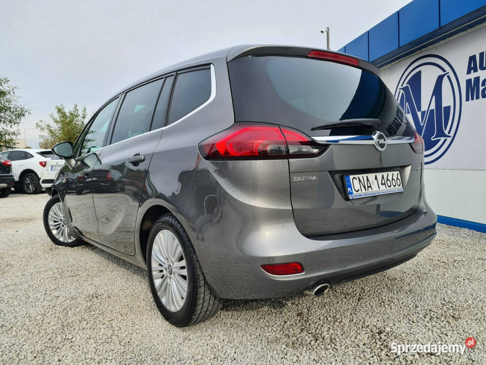 Opel Zafira 7Osób SzklanyDach Navi Kamera 2xPDC Wągrowiec