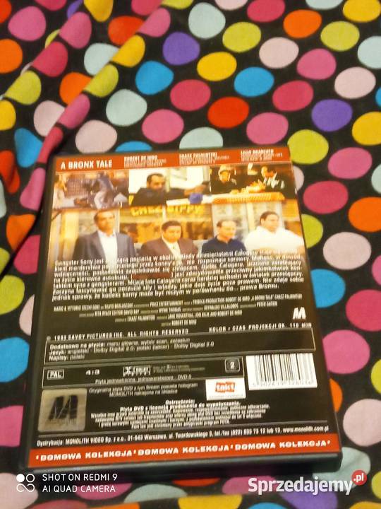 Film Prawo Bronxu DvD Robert de Niro Katowice