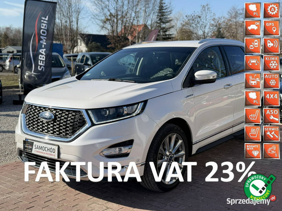 Ford EDGE Salon Polska 1 Właściciel Gwarancja światła LED Sade Budy