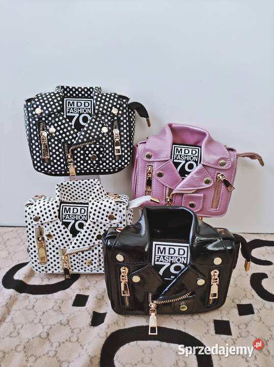 LATOPiękne torebki listonoszkiRóżowy czarny mazowieckie Warszawa