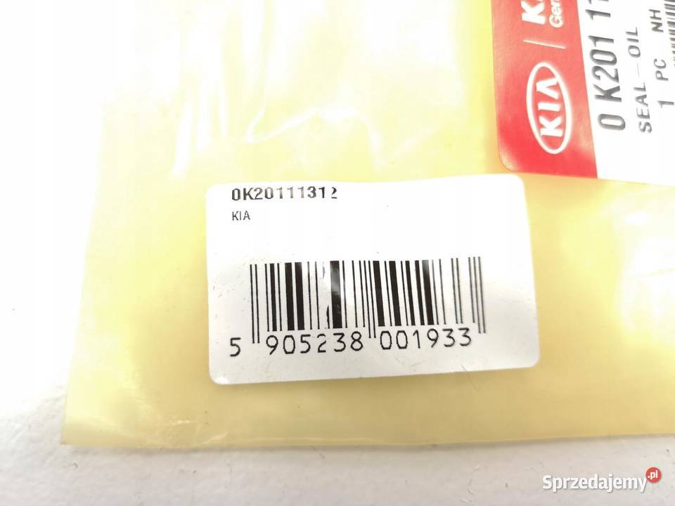 USZCZELNIACZ WAŁU KIA RIO SEPHIA 13 15 16 osobowe Uszczelki i uszczelniacze