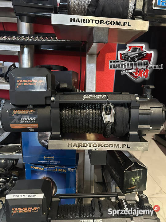 Wyciągarka Kangaroowinch 12V z liną syntetyczną warmińsko-mazurskie sprzedam