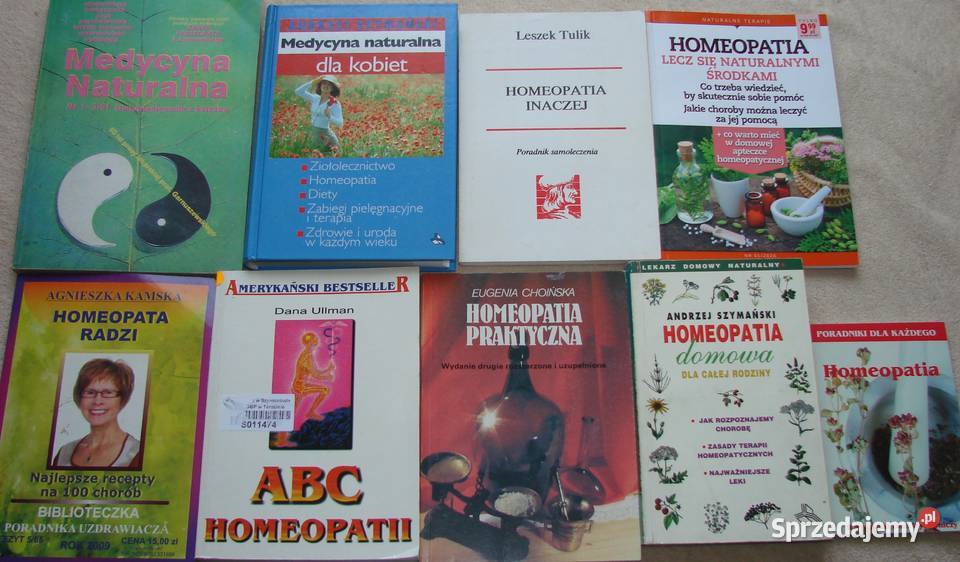 Homeopatia książki mazowieckie Radom