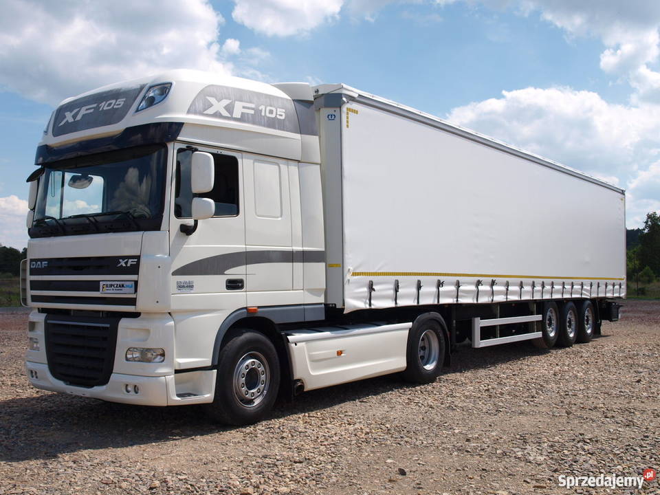 DAF XF105460 Standard Iwł Super SpaceCab Krone tempomat Skorzeszyce