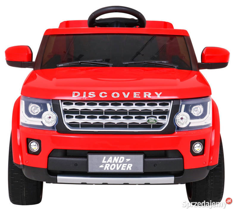 Land Rover Discovery 12V Czerwony 2x25W Koła EVA
