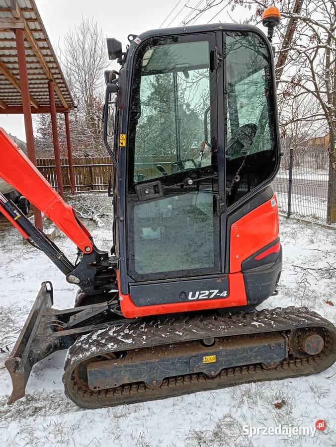 Minikoparka Kubota U274 Wach